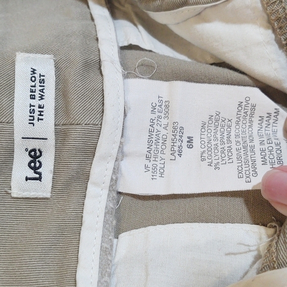 Lee Just Below the Waist Women's Khakis - Picture 5 of 7